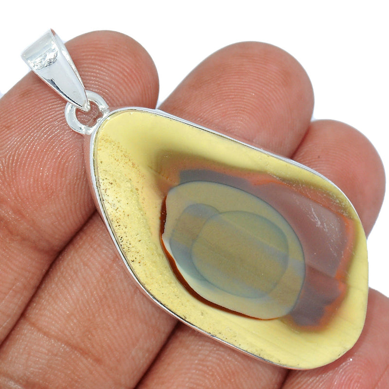 2.1" Imperial Jasper Slice Pendants - IJSP486