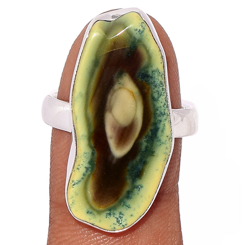 Imperial Jasper Slice Ring - IJSR158