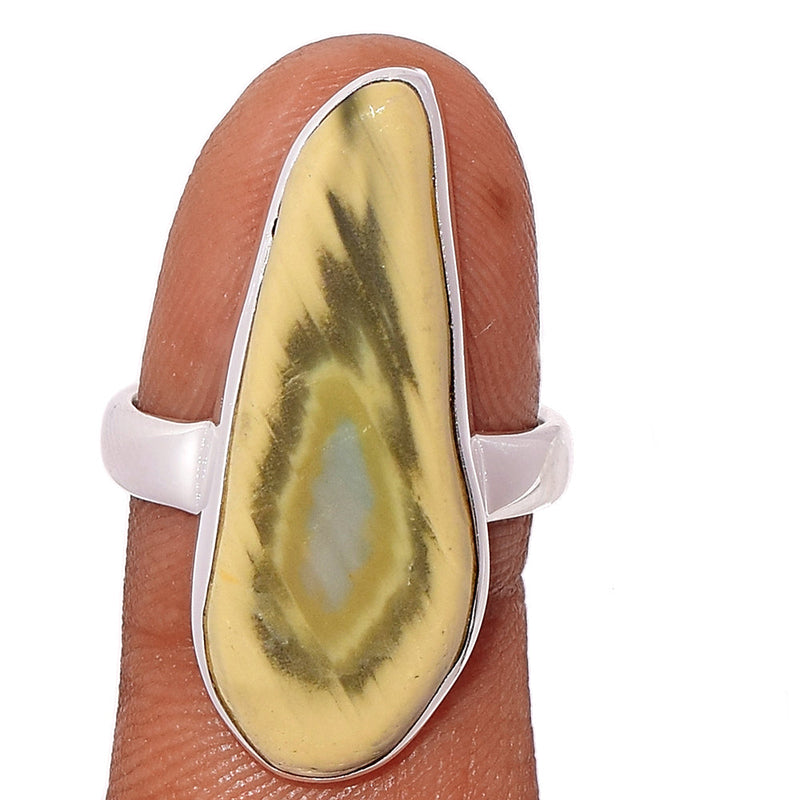 Imperial Jasper Slice Ring - IJSR176