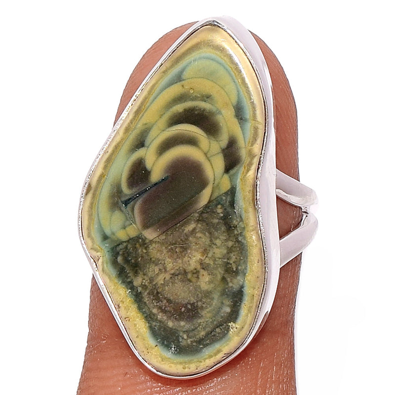 Imperial Jasper Slice Ring - IJSR181