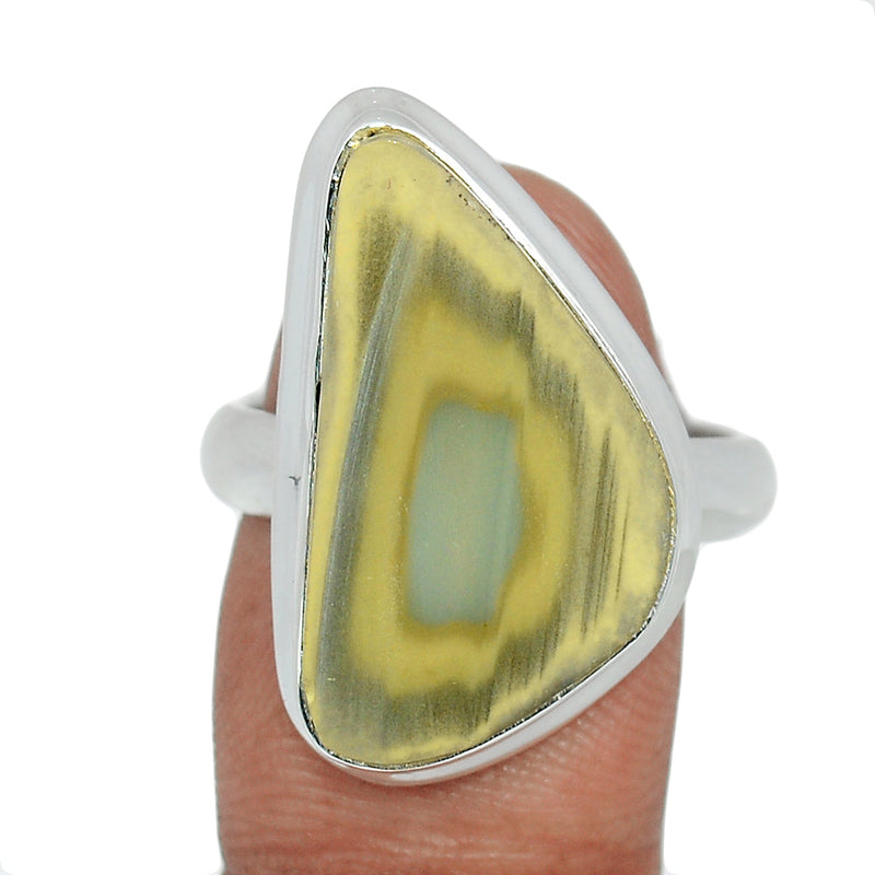 Imperial Jasper Slice Ring - IJSR189