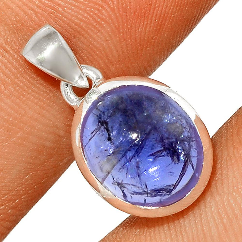 0.8" Iolite Cabochon Pendants - ILCP228