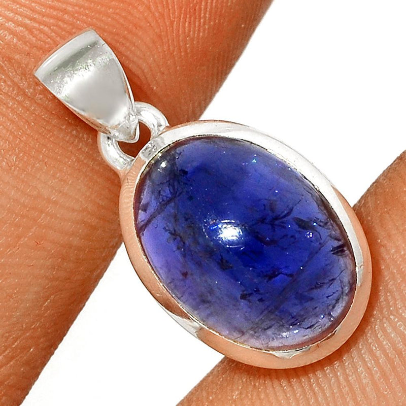 0.8" Iolite Cabochon Pendants - ILCP244