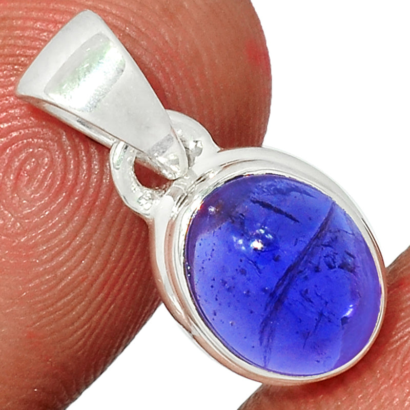 0.7" Iolite Cabochon Pendants - ILCP291