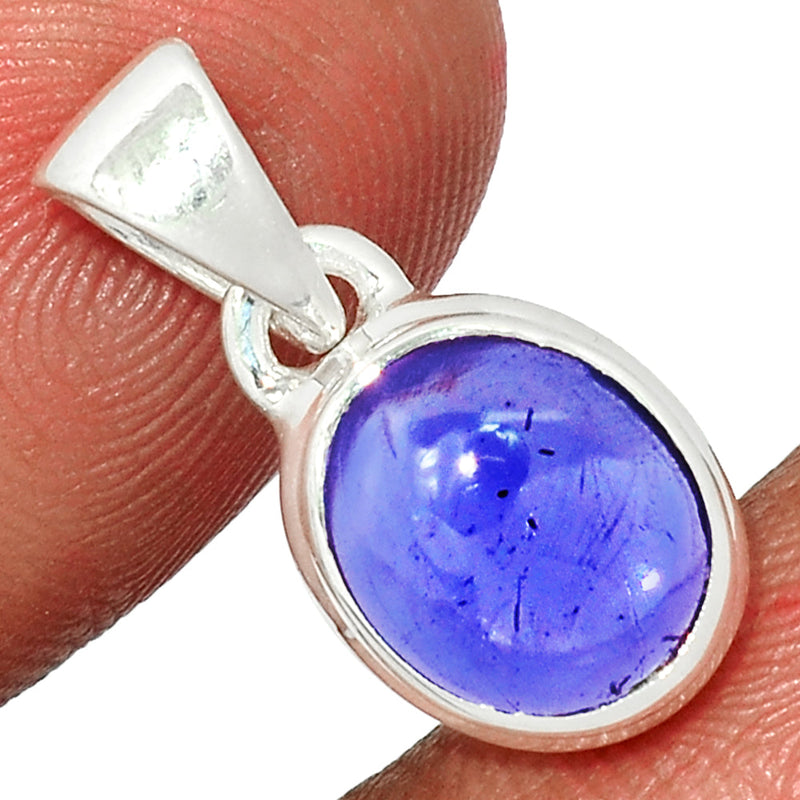 0.8" Iolite Cabochon Pendants - ILCP304