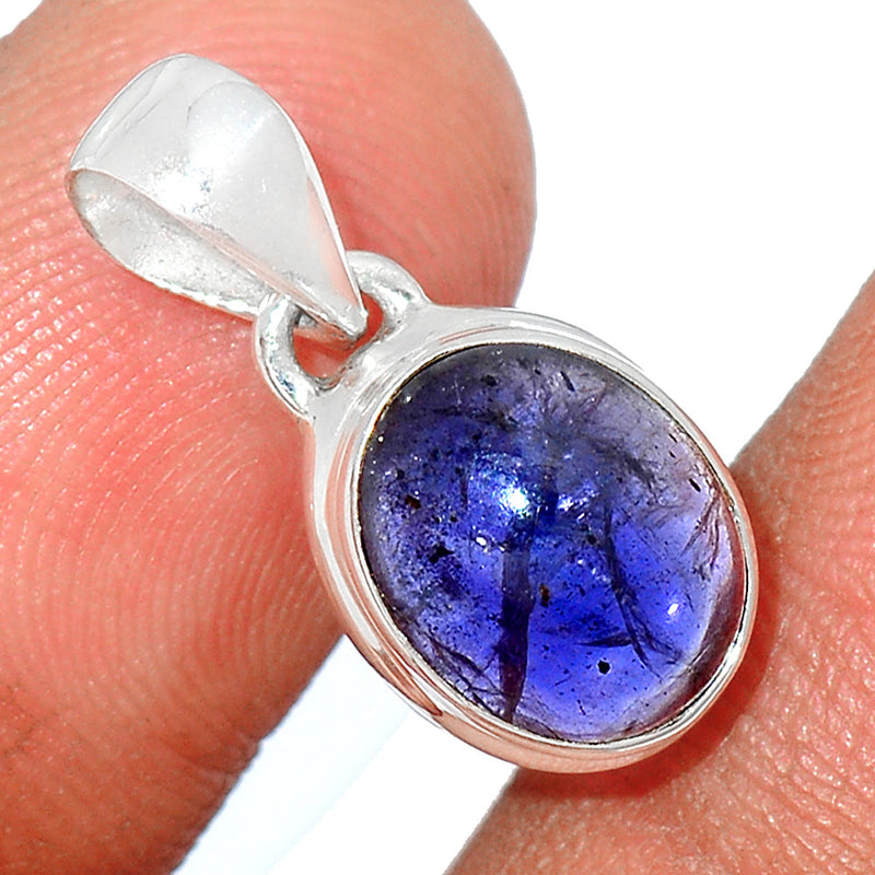 0.8" Iolite Cabochon Pendants - ILCP320