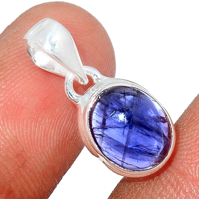 0.8" Iolite Cabochon Pendants - ILCP321