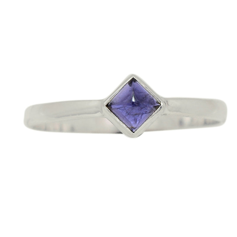 Small Plain - Iolite Cabochon Ring - ILCR200