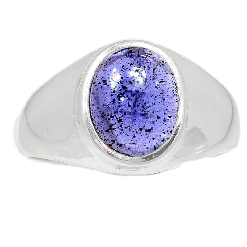 Solid - Iolite Cabochon Ring - ILCR258