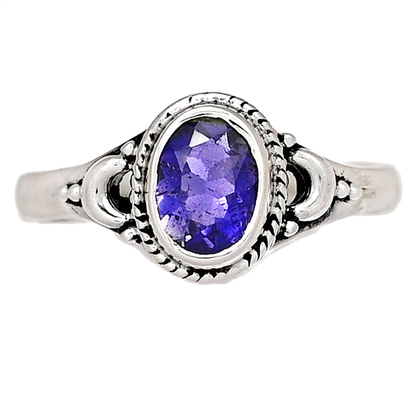 6*8 MM : Fine Filigree - Iolite Ring - ILTR344