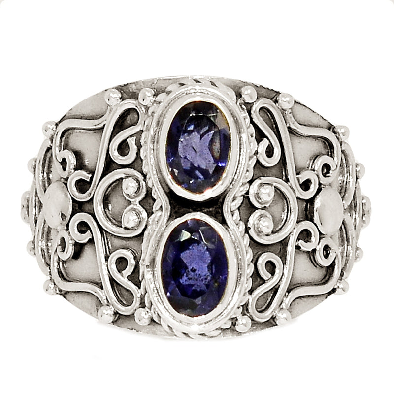 Fine Filigree - Iolite Ring - ILTR500