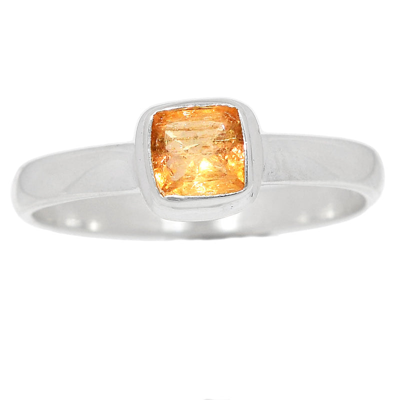 Imperial Topaz Faceted Ring - IMFR9