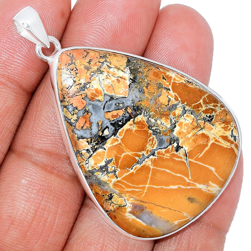 2.1" Indonesian Malingano Jasper Pendants - IMJP158