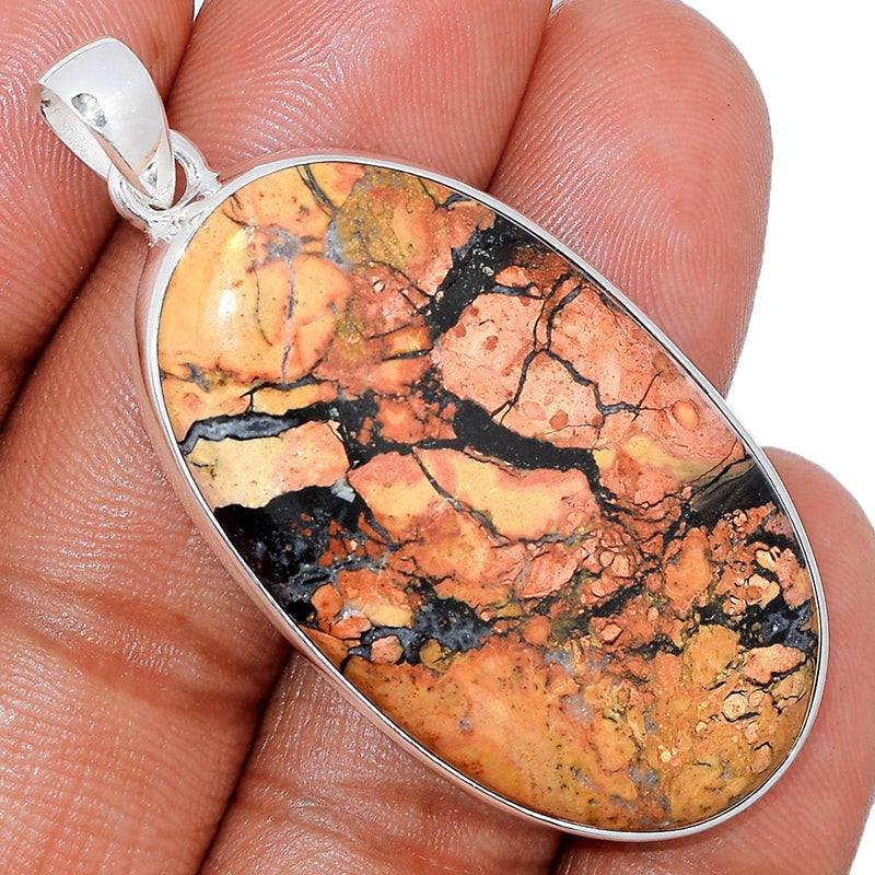 2.1" Indonesian Malingano Jasper Pendants - IMJP171
