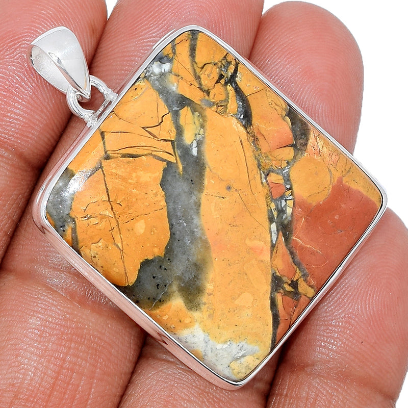 1.7" Indonesian Malingano Jasper Pendants - IMJP172