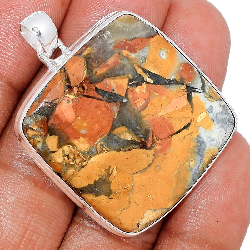 1.6" Indonesian Malingano Jasper Pendants - IMJP183