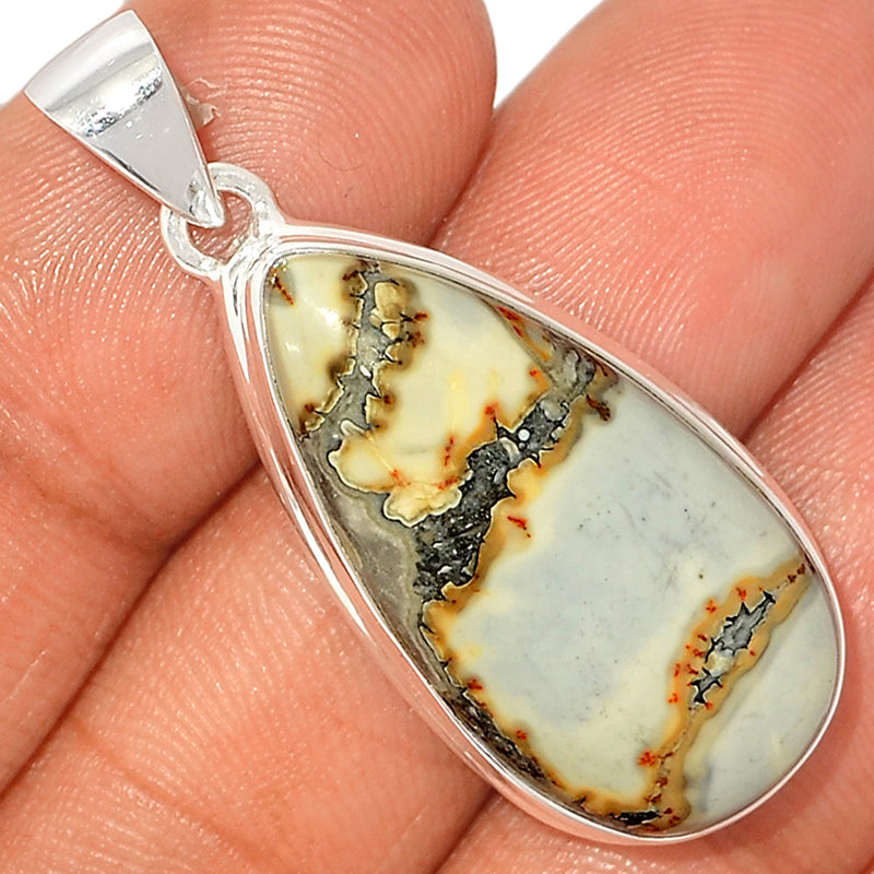 1.6" Indonesian Malingano Jasper Pendants - IMJP217