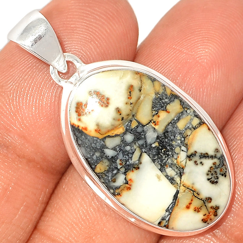 1.6" Indonesian Malingano Jasper Pendants - IMJP222