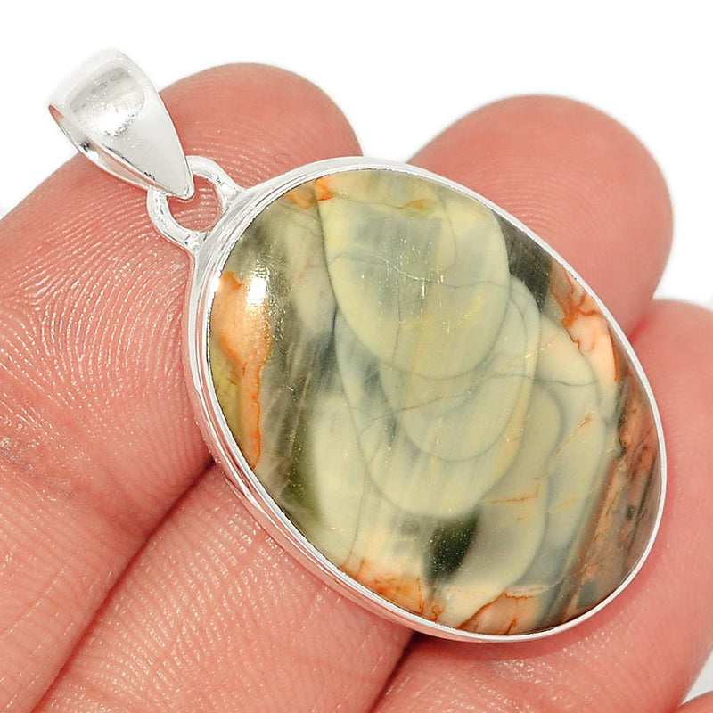 1.6" Imperial Jasper Pendants - IMPP826