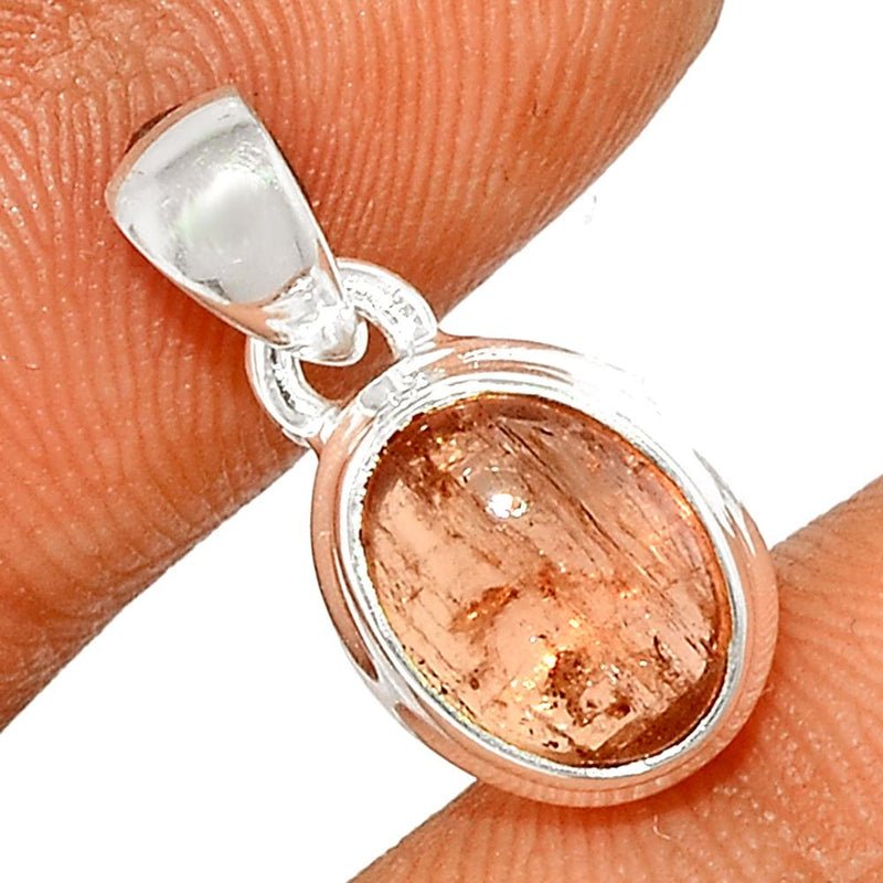 0.7" Imperial Topaz Cabochon Pendants - ITCP14