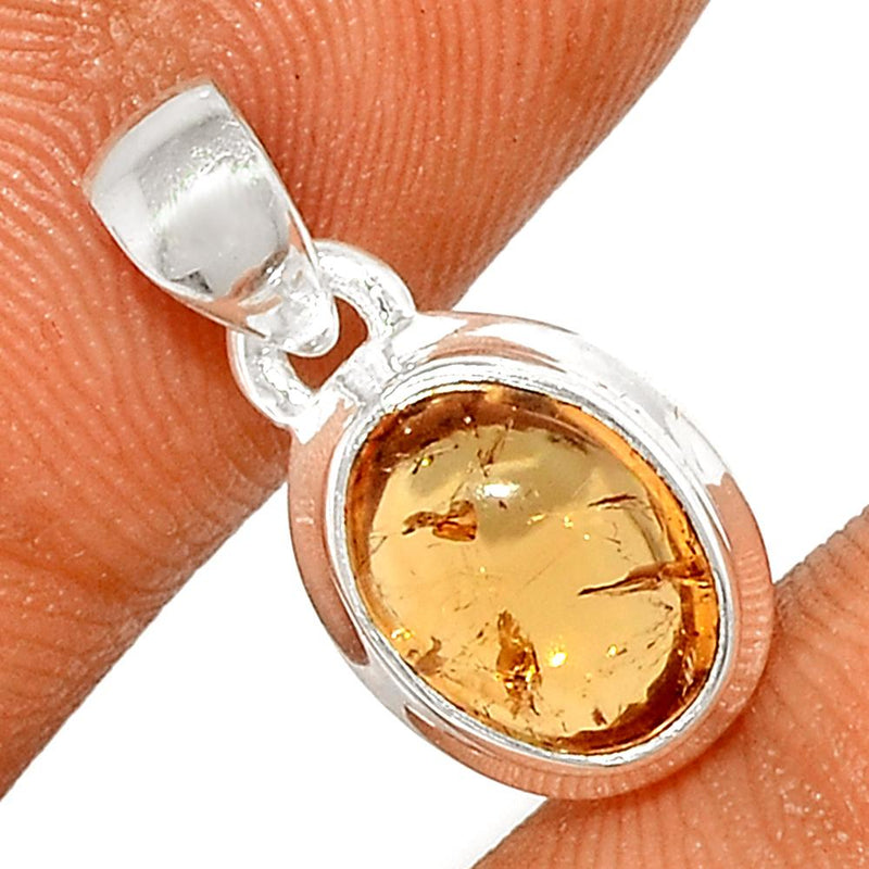 0.7" Imperial Topaz Cabochon Pendants - ITCP15
