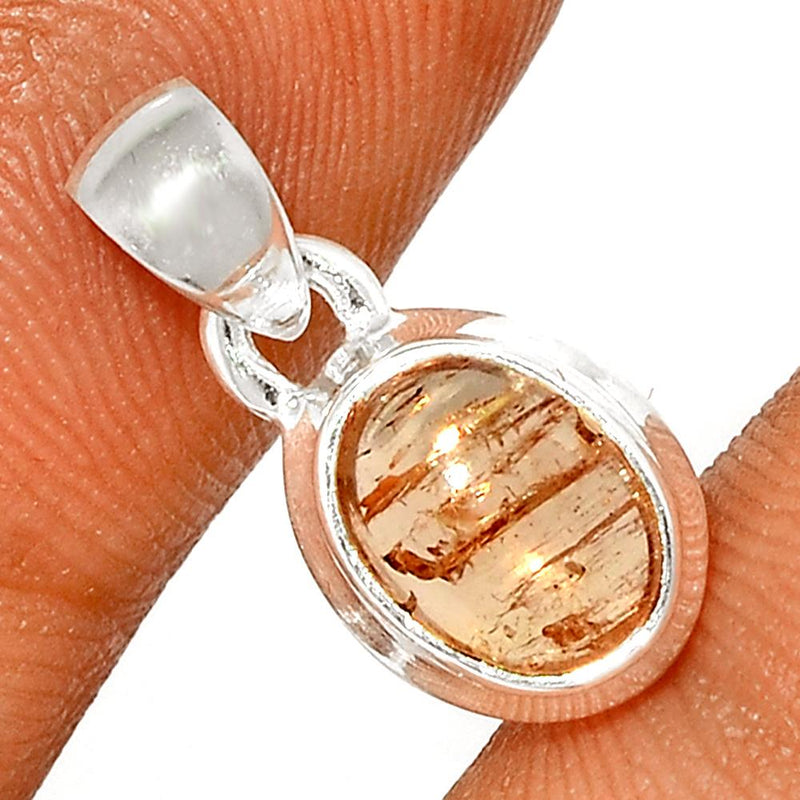 0.7" Imperial Topaz Cabochon Pendants - ITCP23