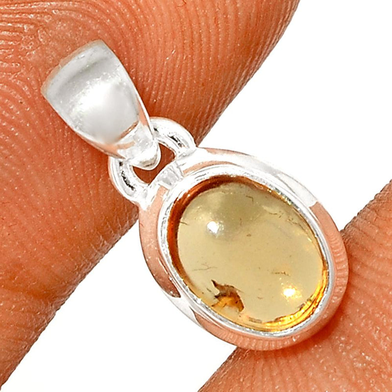 0.6" Imperial Topaz Cabochon Pendants - ITCP2