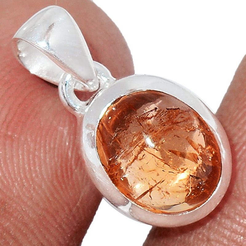 0.7" Imperial Topaz Cabochon Pendants - ITCP34