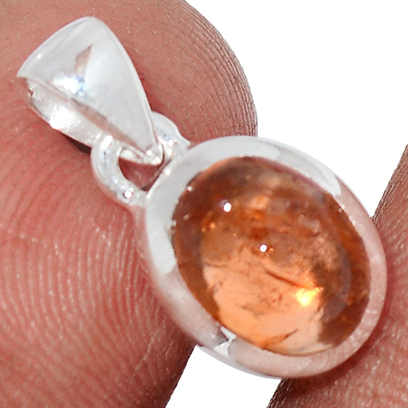 0.7" Imperial Topaz Cabochon Pendants - ITCP37