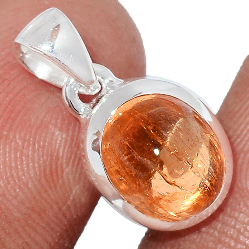 0.7" Imperial Topaz Cabochon Pendants - ITCP39