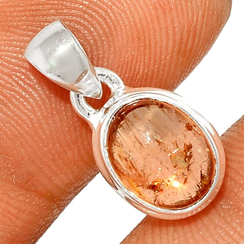 0.7" Imperial Topaz Cabochon Pendants - ITCP3