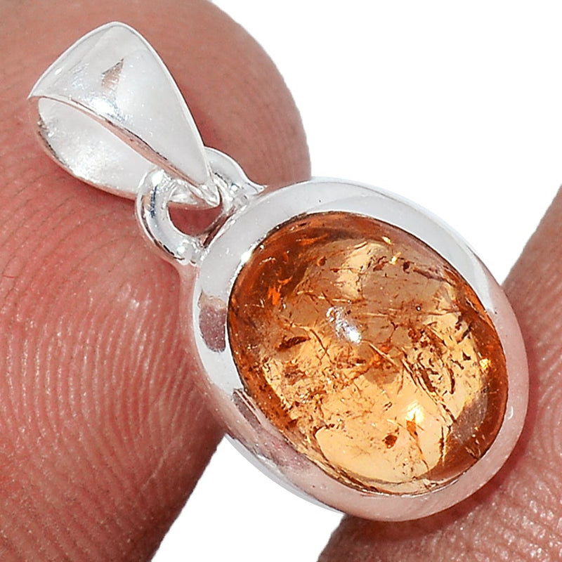 0.7" Imperial Topaz Cabochon Pendants - ITCP45