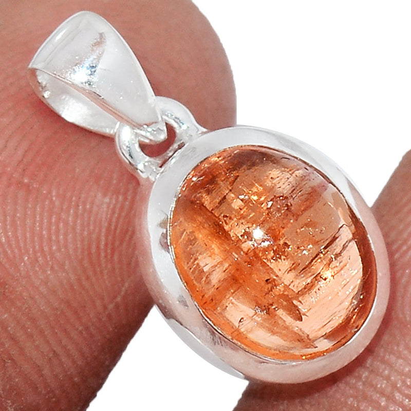 0.7" Imperial Topaz Cabochon Pendants - ITCP63