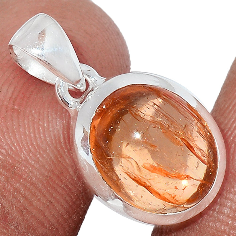 0.8" Imperial Topaz Cabochon Pendants - ITCP65