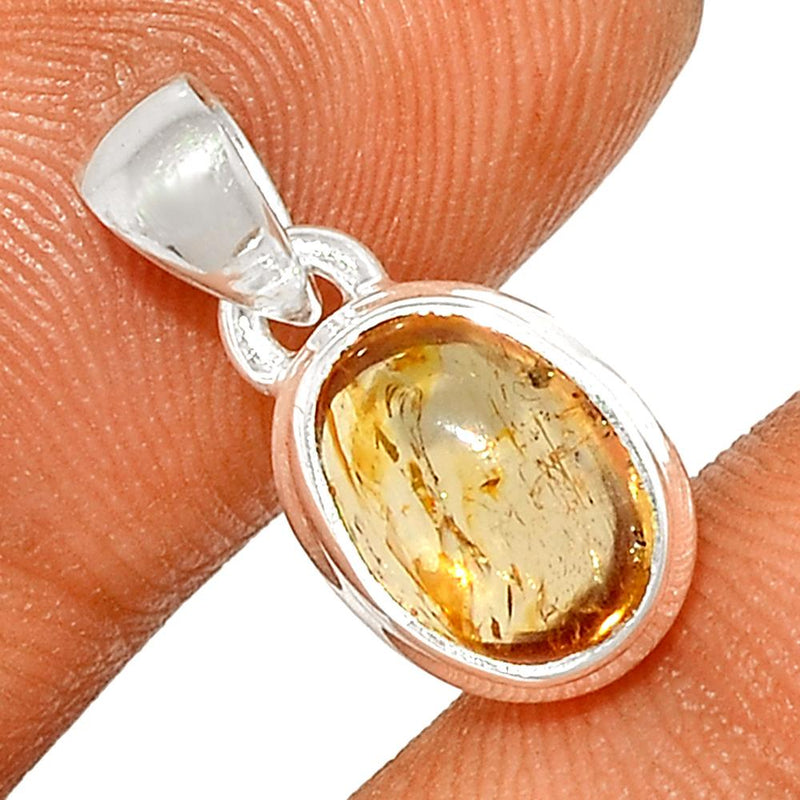 0.6" Imperial Topaz Cabochon Pendants - ITCP6