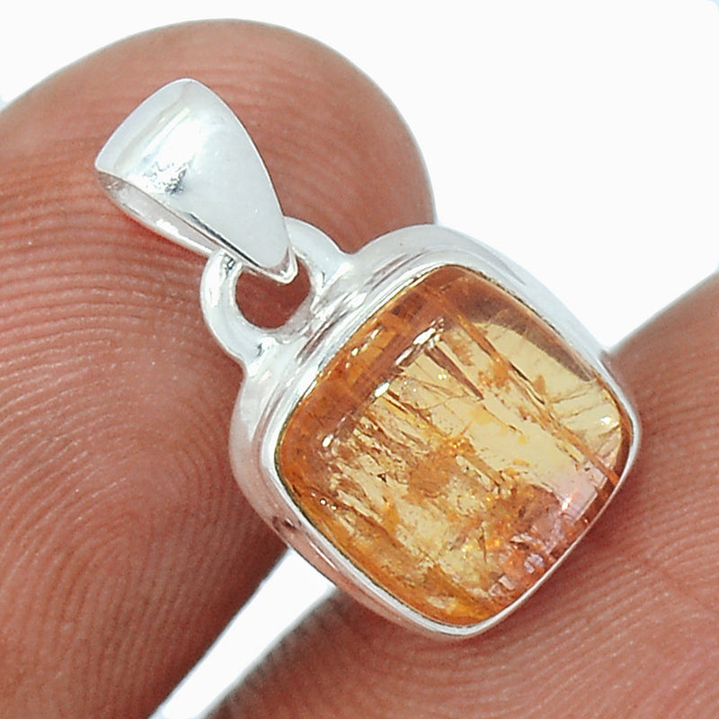 0.7" Imperial Topaz Cabochon Pendants - ITCP76
