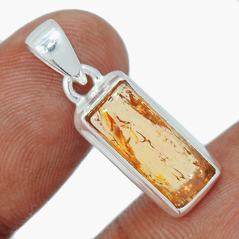 1.1" Imperial Topaz Cabochon Pendants - ITCP77