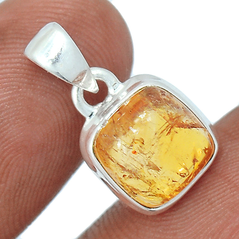 0.7" Imperial Topaz Cabochon Pendants - ITCP80