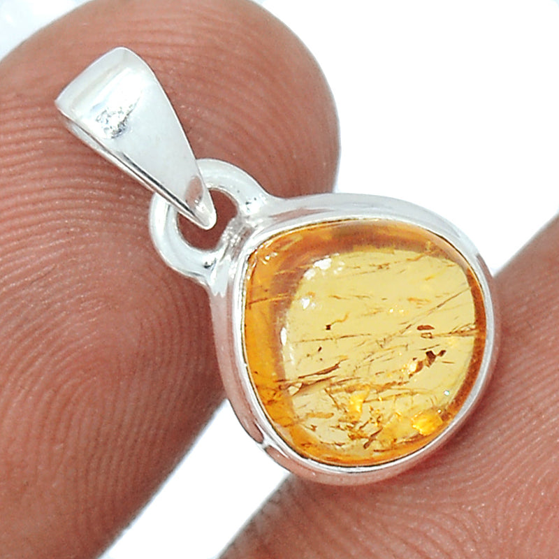 0.8" Imperial Topaz Cabochon Pendants - ITCP83