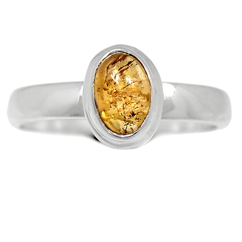 Imperial Topaz Cabochon Ring - ITCR13