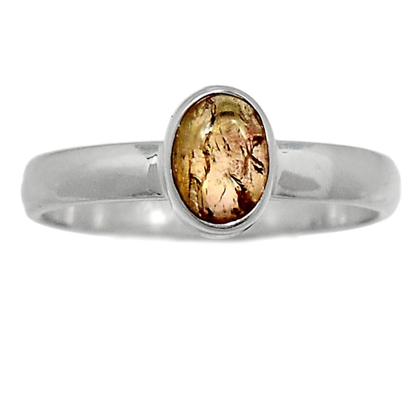 Imperial Topaz Cabochon Ring - ITCR22