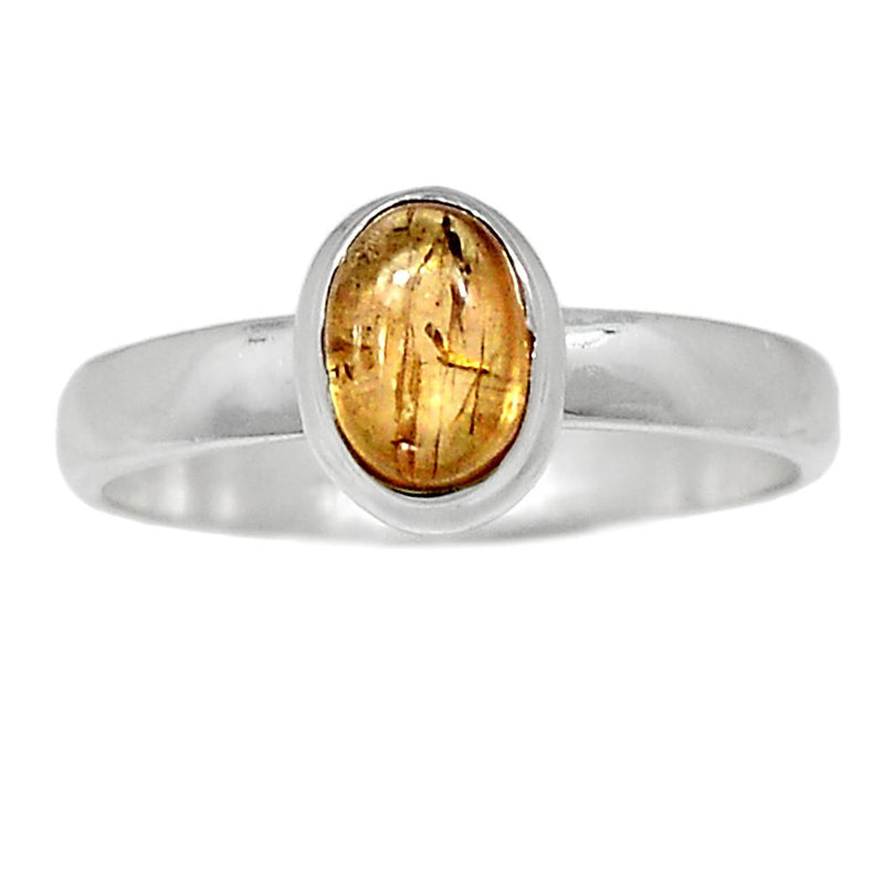 Imperial Topaz Cabochon Ring - ITCR23