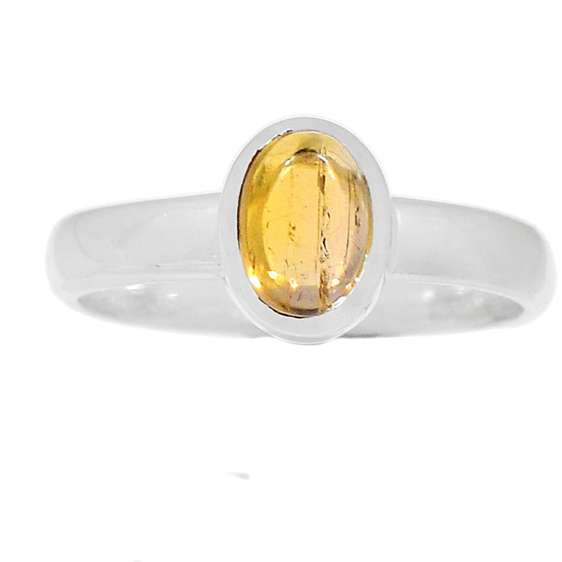 Imperial Topaz Cabochon Ring - ITCR26