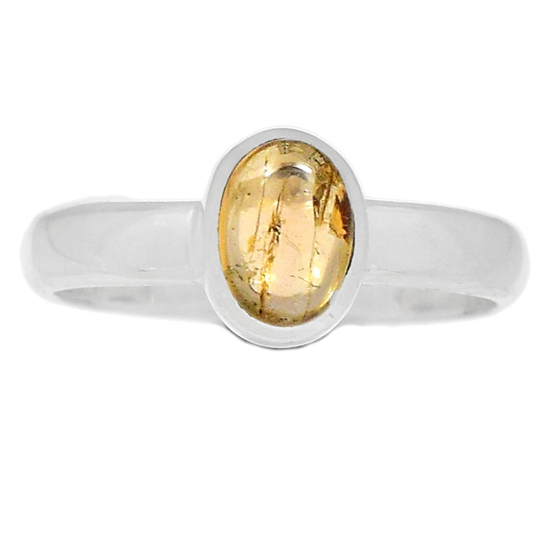 Imperial Topaz Cabochon Ring - ITCR27
