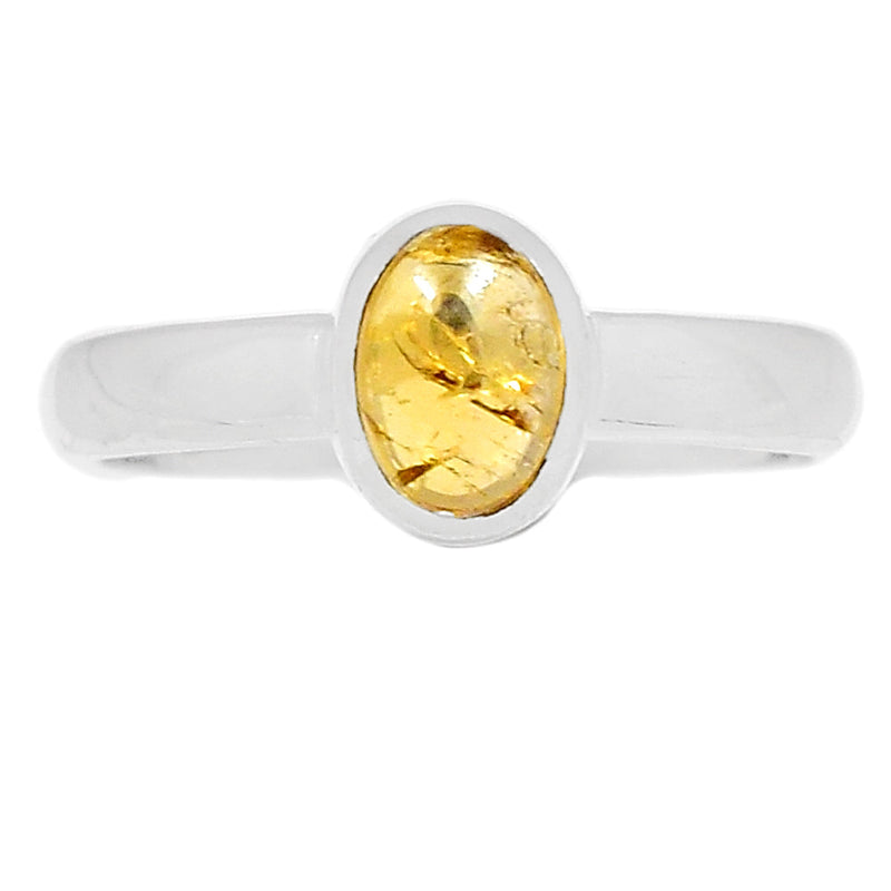 Imperial Topaz Cabochon Ring - ITCR28