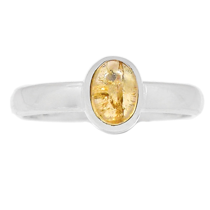 Imperial Topaz Cabochon Ring - ITCR29
