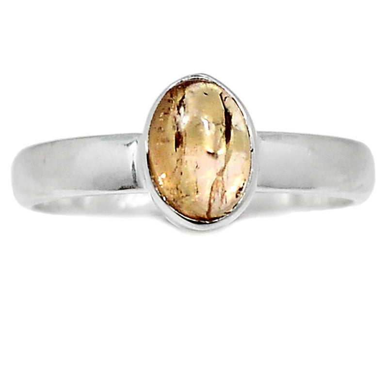 Imperial Topaz Cabochon Ring - ITCR2