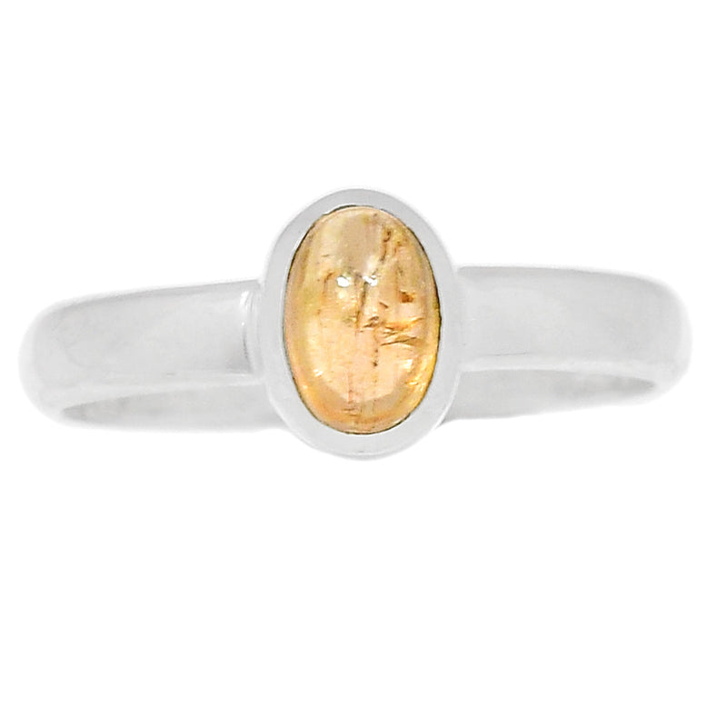Imperial Topaz Cabochon Ring - ITCR32