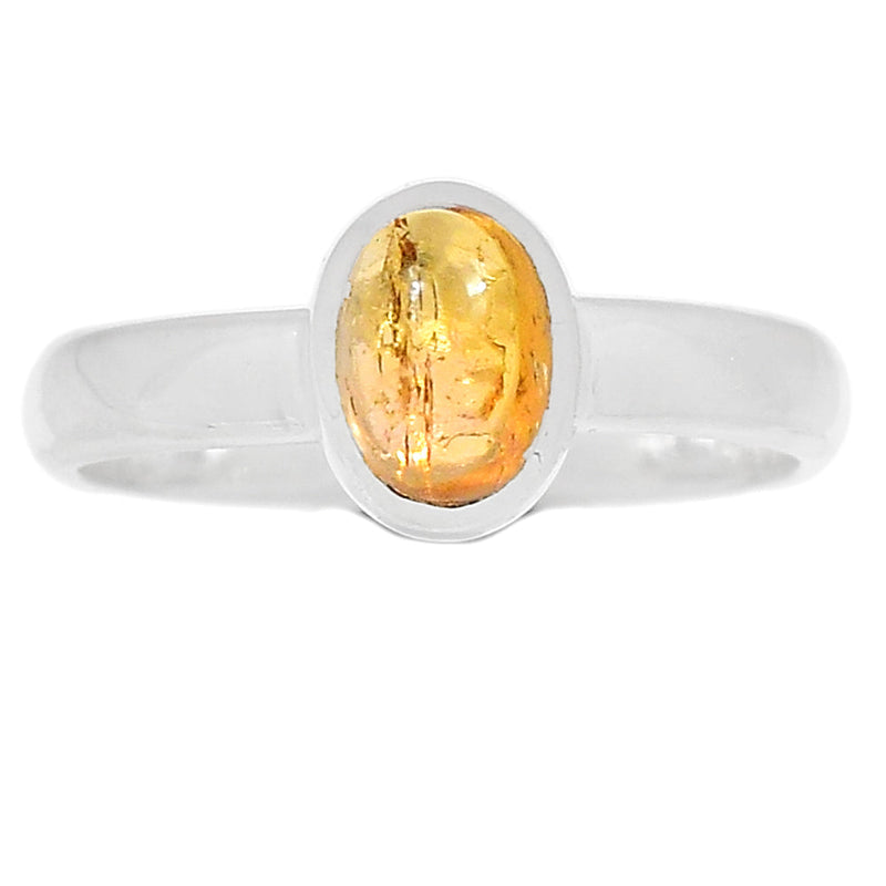 Imperial Topaz Cabochon Ring - ITCR33