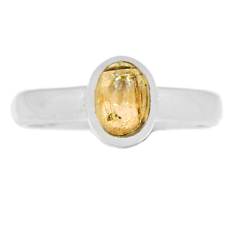 Imperial Topaz Cabochon Ring - ITCR34
